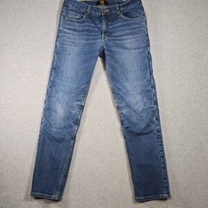 HB Huxlay Motorcycle Biker Jeans Mens 34X30  Blue Aramid Denim